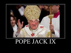 Image result for Two Fingers Pope MEME Funny