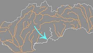 Image result for Mapa Slovenska Rieky