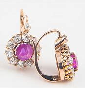 Image result for Pink Sapphire Earrings