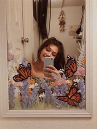 Image result for Painted Mirror Art