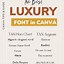 Image result for Font Canva Aesthetic