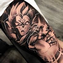 Image result for Dragon Ball Z Vegeta Tattoo