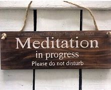 Image result for Meditation Sign