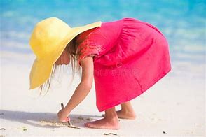 Image result for Little Girl Beach Hat