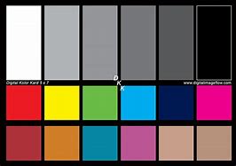 Image result for Color Calibration Chart