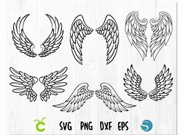 Image result for Girl Scout Angel Wings SVG
