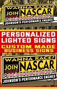 Image result for NASCAR Tin Signs