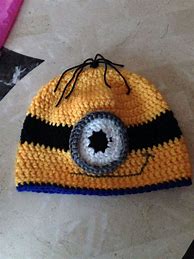 Image result for Minion Crochet Hat Directions