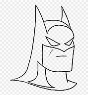 Image result for Simple Black and White Drawing Batman