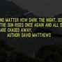 Image result for Dark Matter Quotes