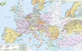 Image result for InterRail Europe Map