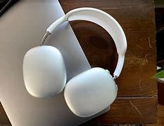 Image result for Side View of a White Air Pods Max
