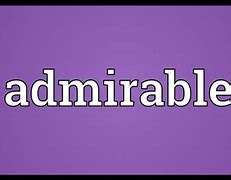 Image result for admurable