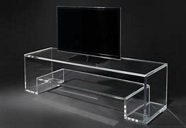 Image result for Acrylic TV Stand