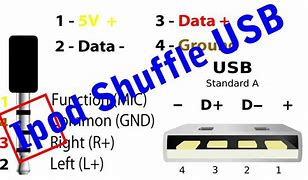 Image result for iPod Shuffle Charger Pinout
