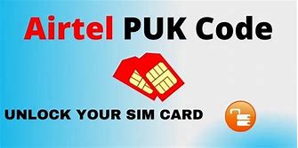 Image result for Airtel PUK Code