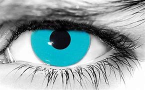 Image result for Scary Blue Contact Lenses