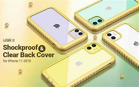 Image result for Yellow iPhone 11 with a Clear Protective Case
