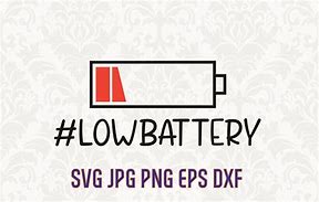 Image result for Low Battery Silhouette Drawing