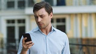 Image result for Person Looking at Phone