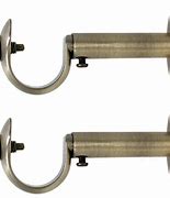 Image result for Adjustable Industrial Curtain Rods