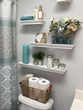 Image result for Bathroom Shelves Luxury