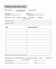 Image result for Therapy Session Notes Template