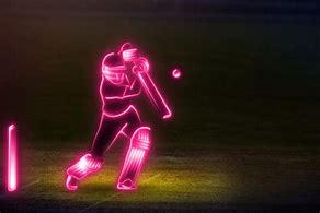 Image result for Cricket Neon Text