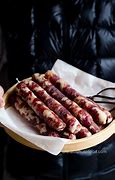 Image result for Chinese Sausage Cut into Small Discs