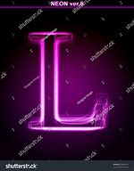 Image result for Neon Letter L