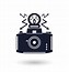 Image result for Black and White Camera Icon