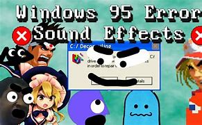 Image result for Windows 95 Error Sound