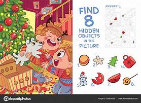 Image result for Christmas Find the Hidden Objects Book