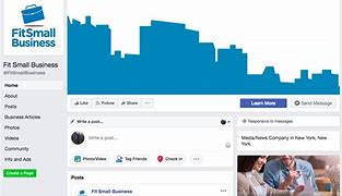 Image result for Facebook Business Page Examples