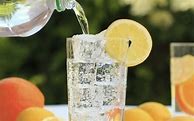 Image result for Glass of Sparkling Water