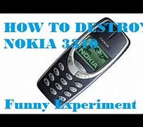 Image result for Destroying Nokia 3310