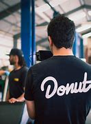 Image result for Donut Media Button Shirt