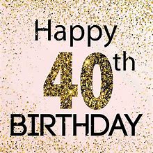Image result for Happy 40th Birthday E-cards