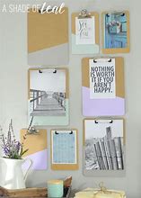 Image result for Clipboard Gallery Wall