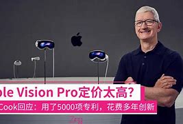 Image result for Tim Cook and Apple Vision Pro