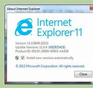 Image result for Current Version Internet Explorer