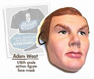 Image result for Adam West Life Mask