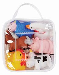 Image result for Farm Animal Bath Toys