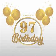 Image result for 97 Birthday Clip Art