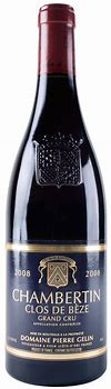 Image result for Pierre Gelin Chambertin Clos Beze