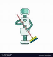 Image result for Cleaning Robot Clip Art