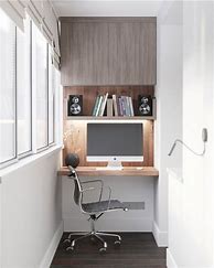 Image result for Narrow Small Space Home Office