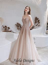 Image result for Rose Gold Prom Dress with Cape