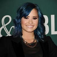 Image result for Demi Lovato Blue Hair