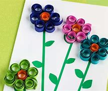 Image result for Paper Flower Art and Craft